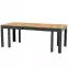 Összecsukható asztal Wenus 160/300x90cm tölgy craft/fekete,3