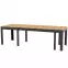 Összecsukható asztal Wenus 160/300x90cm tölgy craft/fekete,4
