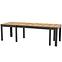 Összecsukható asztal Wenus 160/300x90cm tölgy craft/fekete,4