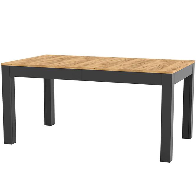 Összecsukható asztal Wenus tölgy craft/fekete