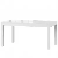 Összecsukható asztal Wenus 160/300x90cm fehér hg