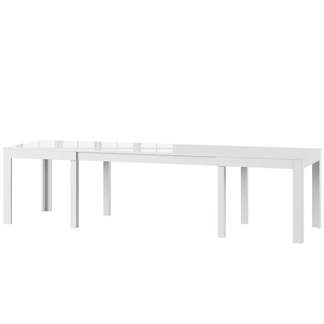 Összecsukható asztal Wenus 160/300x90cm fehér hg