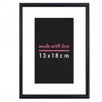 Fényképkeret 13x18 fekete