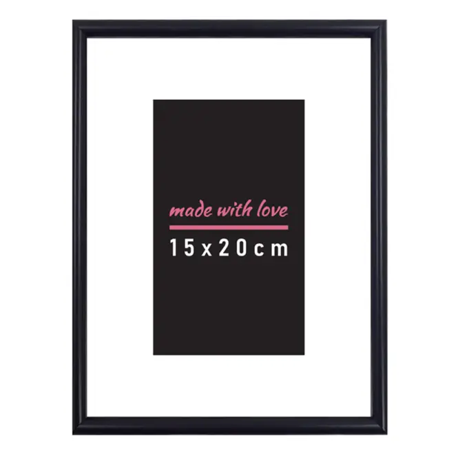 Fényképkeret 15x20 fekete
