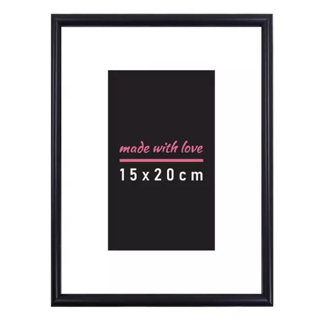 Fényképkeret 15x20 fekete