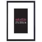 Fényképkeret 21x30 fekete