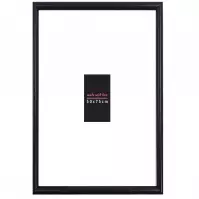Fényképkeret 50x75 fekete