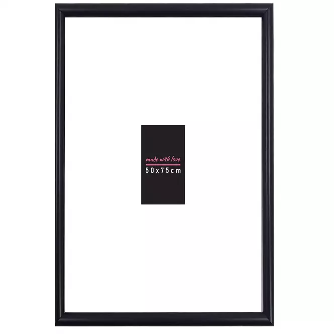 Fényképkeret 50x75 fekete