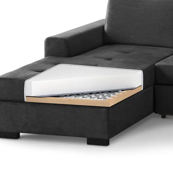 Sarokgarnitúra szett Axel Mini balos Voss 18,3