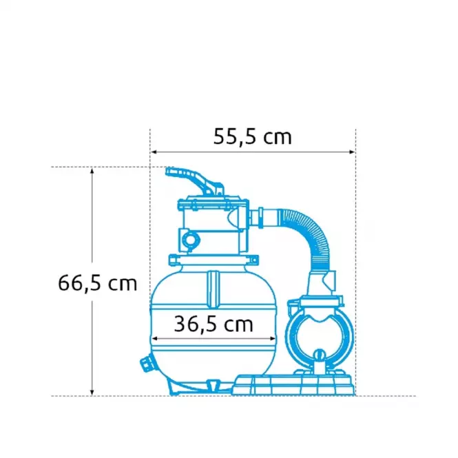 Prostar Profi 6 m3/h homokszűrés,2