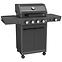 Mercado gázgrill Luxe fekete 4+1 15kw,2