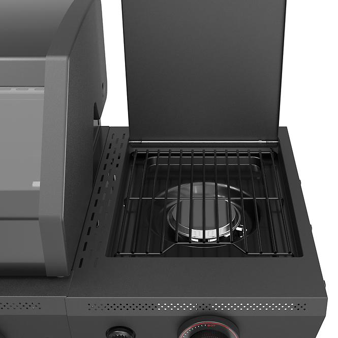 Mercado gázgrill Luxe fekete 4+1 15kw