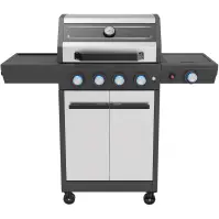 Mercado gázgrill Luxe silver 4+1 15kw