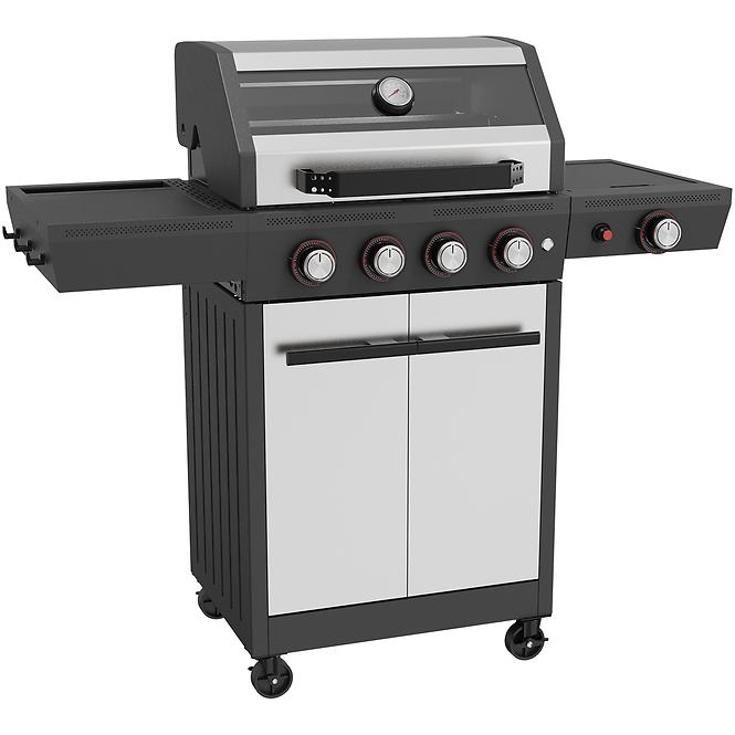 Mercado gázgrill Luxe silver 4+1 15kw