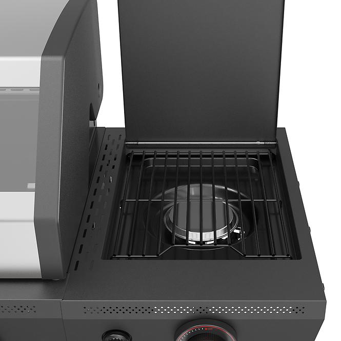 Mercado gázgrill Luxe silver 4+1 15kw