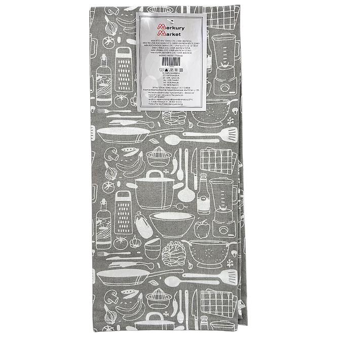 Konyhai törlőkendő OTC-10909 45x70 cm levelek