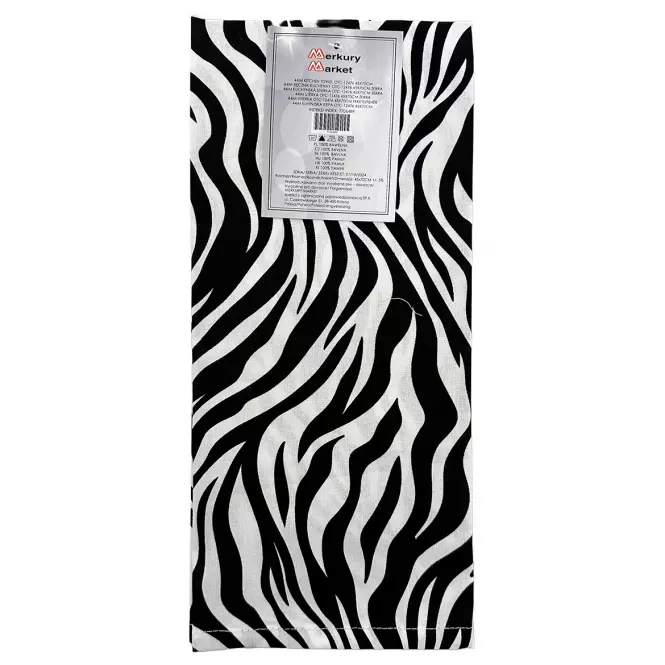 Konyhai törlőkendő OTC-12476 45x70 cm zebra