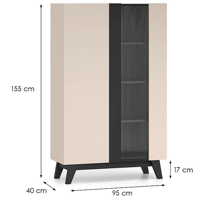 Vitrin Freshion 02 Kasmír/Fekete