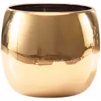Virágcserép YS44179 Electroplating Effect D16xh15 Gold