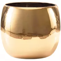 Virágcserép YS44179 Electroplating Effect D16xh15 Gold