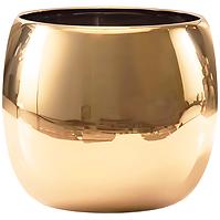 Virágcserép YS44179 Electroplating Effect D16xh15 Gold