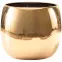 Virágcserép YS44179 Electroplating Effect D16xh15 Gold