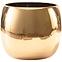 Virágcserép YS44179 Electroplating Effect D16xh15 Gold