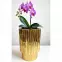 Virágcserép YS44128-S Electroplating Effect D12xh18 Gold,2