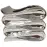 Virágcserép YS44172L Electroplating Effect 16x13,5x13 Silver