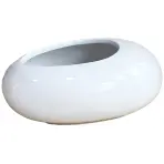 Virágcserép YS44170W ceramic 16x12x6,5 White