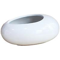 Virágcserép YS44170W ceramic 16x12x6,5 White