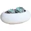 Virágcserép YS44170W ceramic 16x12x6,5 White,2