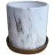 Virágcserép YS44149xL ceramic Water Transfer Effect 18x18