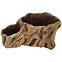 Virágcserép YS44378 cement 24,5x15,5x11 Antique Brown