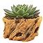 Virágcserép YS44396B cement 13x13x7,5 Antique Brown,2