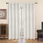 Függöny karikákkal YC11933/200G/112/140x250 cm krémszínű