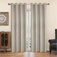 Függöny karikákkal YC11933/200G/113/140x250 cm világosszürke