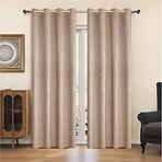 Függöny karikákkal YC11933/200G/114/140x250 cm bézs