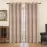 Függöny karikákkal YC11933/200G/114/140x250 cm bézs