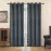 Függöny karikákkal YC11933/200G/117/140x250 cm szürke