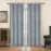Függöny karikákkal YC11933/200G/136/140x250 cm világosszürke