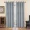 Függöny karikákkal YC11933/200G/136/140x250 cm világosszürke