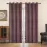 Függöny karikákkal YC11933/200G/138/140x250 cm hangaszínű
