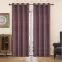 Függöny karikákkal YC11933/200G/138/140x250 cm hangaszínű
