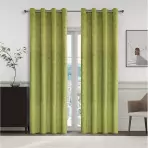 Függöny karikákkal YC11935/280G/08/140x250 cm zöld