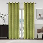 Függöny karikákkal YC11935/280G/08/140x250 cm zöld