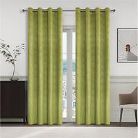 Függöny karikákkal YC11935/280G/08/140x250 cm zöld
