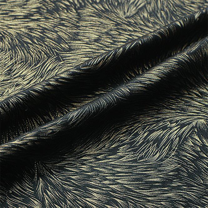 Függöny karikákkal YC11935/280G/24/140x250 cm fekete