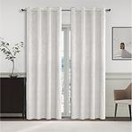 Függöny karikákkal YC11937/280G/01/140x250 cm krémszínű