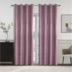 Függöny karikákkal YC11937/280G/13/140x250 cm hangaszínű